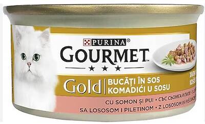 Gourmet kedı tavuklu-somon 85 gr - 1