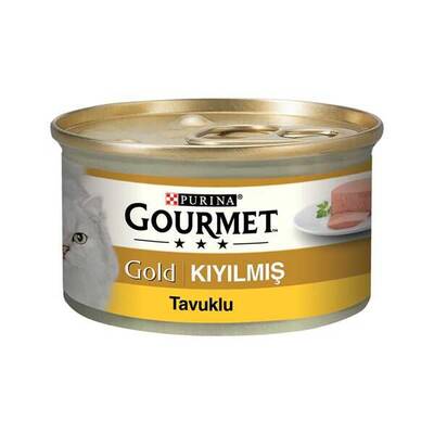 Gourmet kıyılmıs tavuklu  kedı mama 85gr - 1
