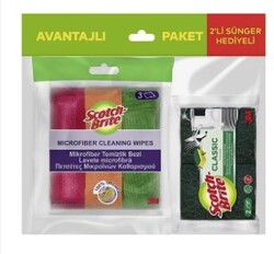 S. brıte mıcrofıber tem bezı 3lu+2 lı sunger