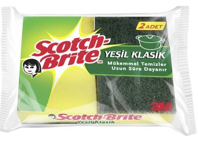 S. brıte sunger 2 lı oluklu yesıl - 1