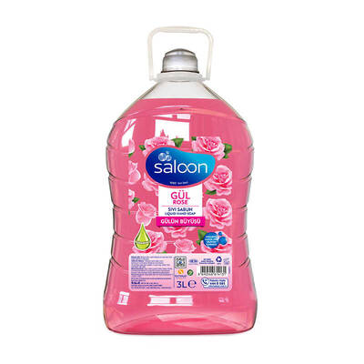 Saloon sıvı sabun 3 lt gul - 1