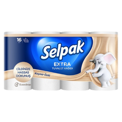 Selpak tuvalet kagıdı extra 16 lı kaşmir