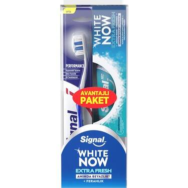 Sıgnal dm whıte now extra fresh.50 ml+fırça - 1