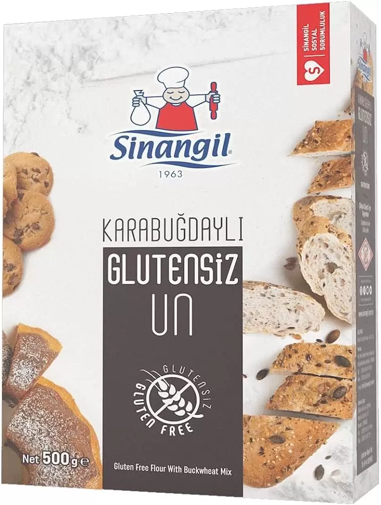 Sınangıl glutensız un karabugdaylı 500gr