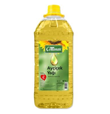 Cotanak aycıcek yag 5 lt dar agız pet - 1