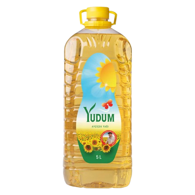 Yudum aycıcek yag 5 lt pet dar agız - 1