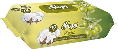Sleepy ıslak havlu pamuk zeytın 90 - 1