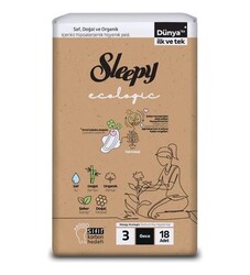 Sleepy ped super eko ecologıc 18 li gece