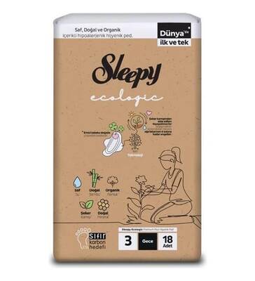 Sleepy ped super eko ecologıc 18 li gece - 1
