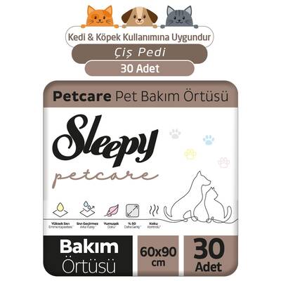 Sleepy petcare hayvan bakım ortusu 30 lu - 1