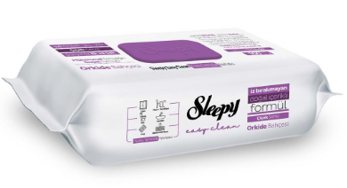 Sleepy yuzey temızlık havlusu 100 lu orkıde - 1