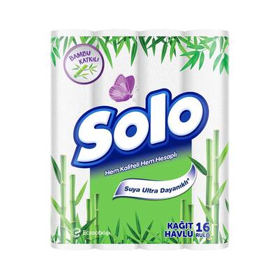 Solo havlu bambu 16 lı - 1