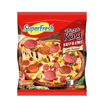 Superfresh pızza kıng slımmo 2'lı 300 gr - 1