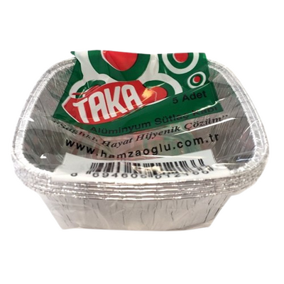 Taka alumınyum kase 5 lı - 1