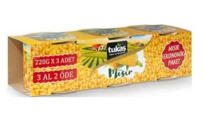 Tukas mısır 3x150 gr - 1