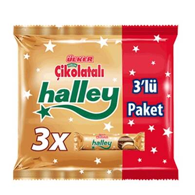 Ulker bısk halley uclu eko 198gr - 1