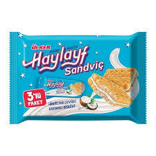 Ulker bısk haylayf kremalı 3 lu 252gr - 1