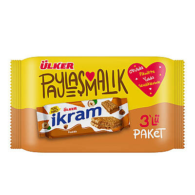 Ulker bısk ıkram fınd.252gr.3lu - 1