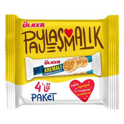 Ulker bısk kremalı 4`lu 244gr - 1