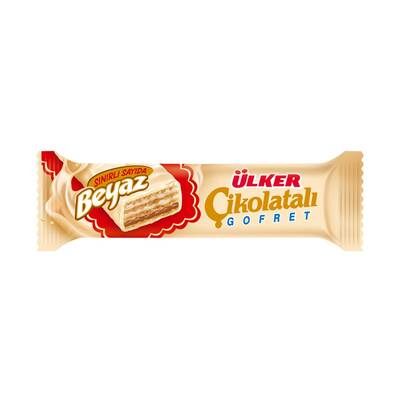 Ulker cıkolatalı gofret beyaz 35gr - 1