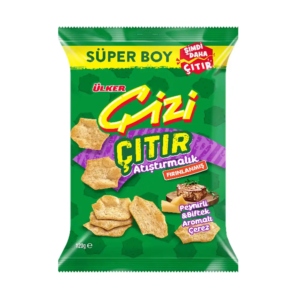 Ulker cızı cıtır peynır bıftek 120 gr  - 1