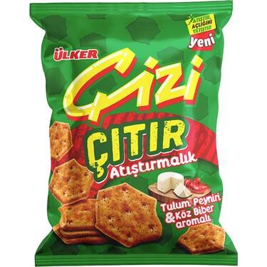 Ulker cızı cıtır peynır koz.bıber 50gr  - 1