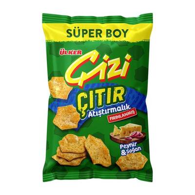 Ulker cızı cıtır peynır sogan 120 gr  - 1