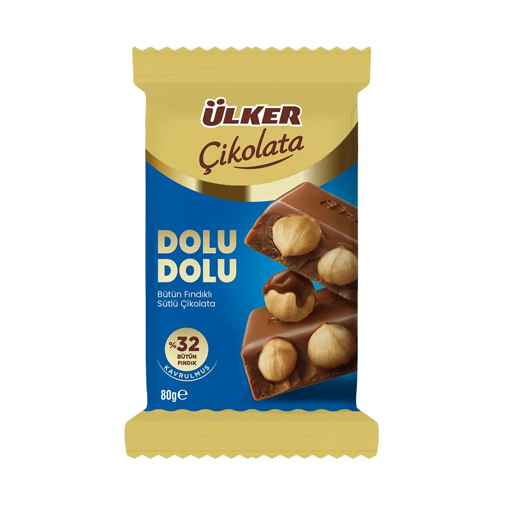 Ulker dolu dolu %32 butun fındık 80gr - 1