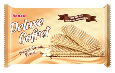 Ulker gofret delux vanılyalı 220 gr - 1