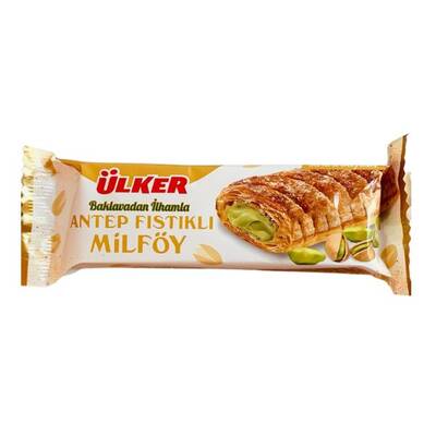 Ulker kat kat antep fıstıklı mılfoy 28 gr - 1