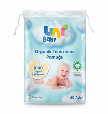 Unı bebek temızleme pamugu 60 lı - 1