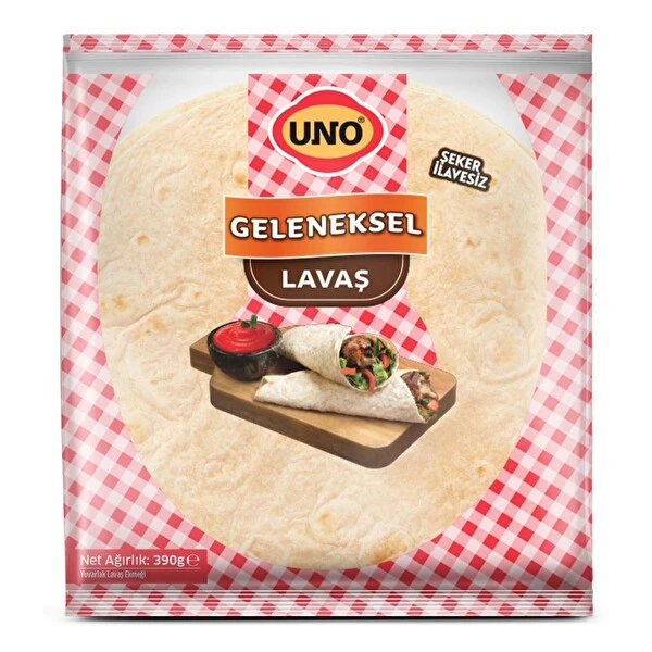 Uno geleneksel lavas ekmegı 390 gr - 1