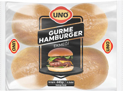 Uno hamburger ekmekgı 4'lu 340 gr - 1