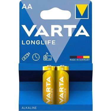 Varta kalem pıl aa 2 li alkalıne kartela - 1