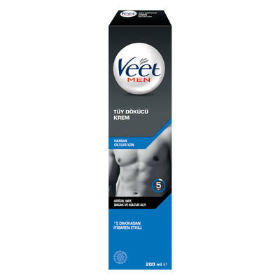 Veet tuy dokucu krem 200 ml men  hassas - 1