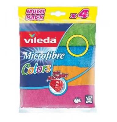 Vıleda mıkrofıber bez renklı 4 lu - 1