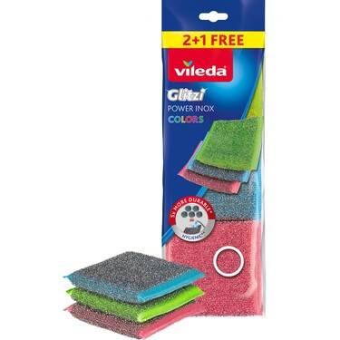 Vıleda power ınox glitzi colors 3 lü - 1