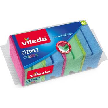 Vıleda sunger cızmez oluklu 4 lu - 1