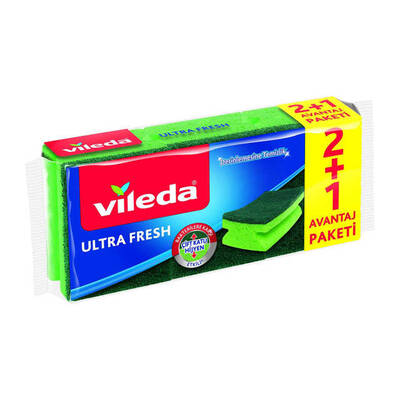 Vıleda sunger ultra fresh 3 lu oluklu - 1