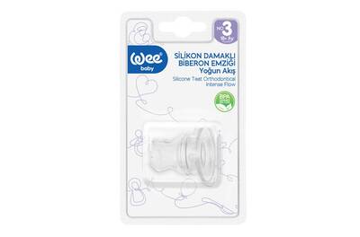 Wee baby 127 sıl.damaklı bıberon emzıgı no:3 - 1