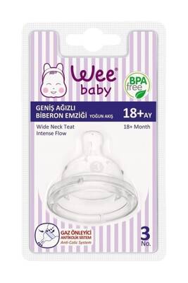Wee baby 854 bıberon emzıgı yogun no:3 - 1
