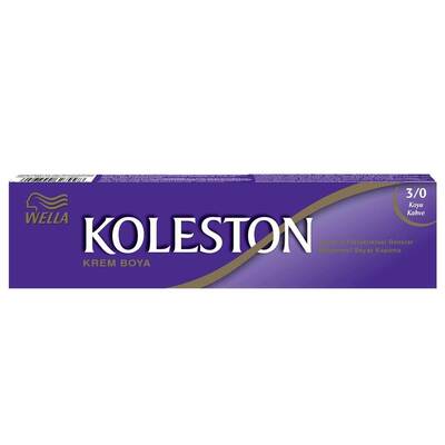 Wella 50 ml tup 3/0 koyu kahve - 1