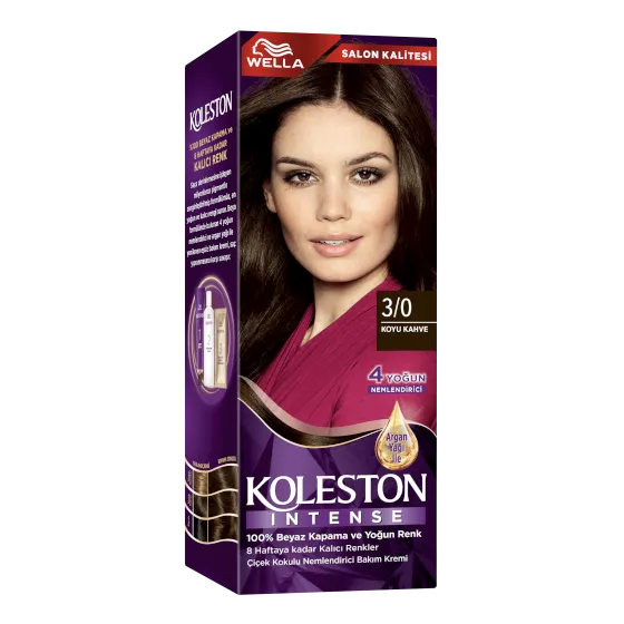 Wella intense 3/0 koyu kahve - 1