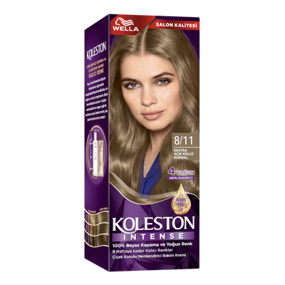 Wella intense 8/11 ekstra çok açık küllü kumral - 1