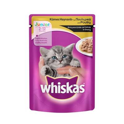 Whıskas kedı yavru tavuklu 85 gr - 1