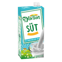 Yorsan %1,5 yarım yaglı sut 1 lt