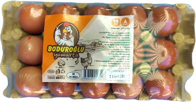 Yumurta boduroglu 15'lı sarı m boy - 1