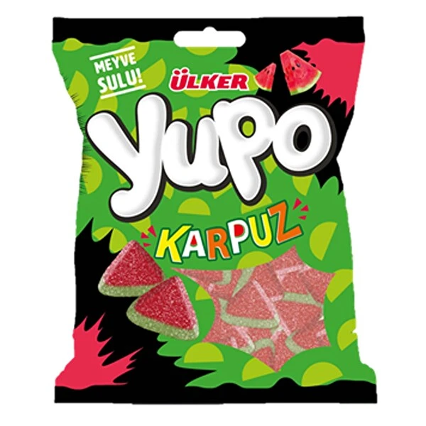 Yupo eglencelı karpuz 80 gr